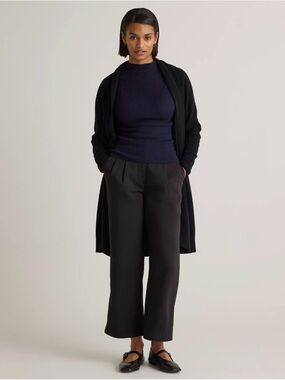 Quince Mongolian Cashmere Duster Cardigan Sweater